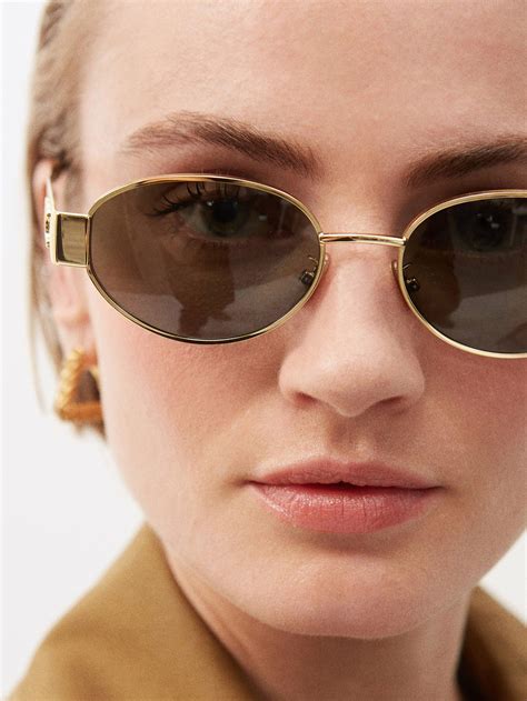 celine 62mm round sunglasses|Celine transparent sunglasses.